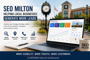SEO Milton helping local businesses improve Google rankings and generate more leads