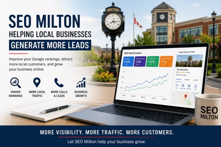 SEO Milton helping local businesses improve Google rankings and generate more leads