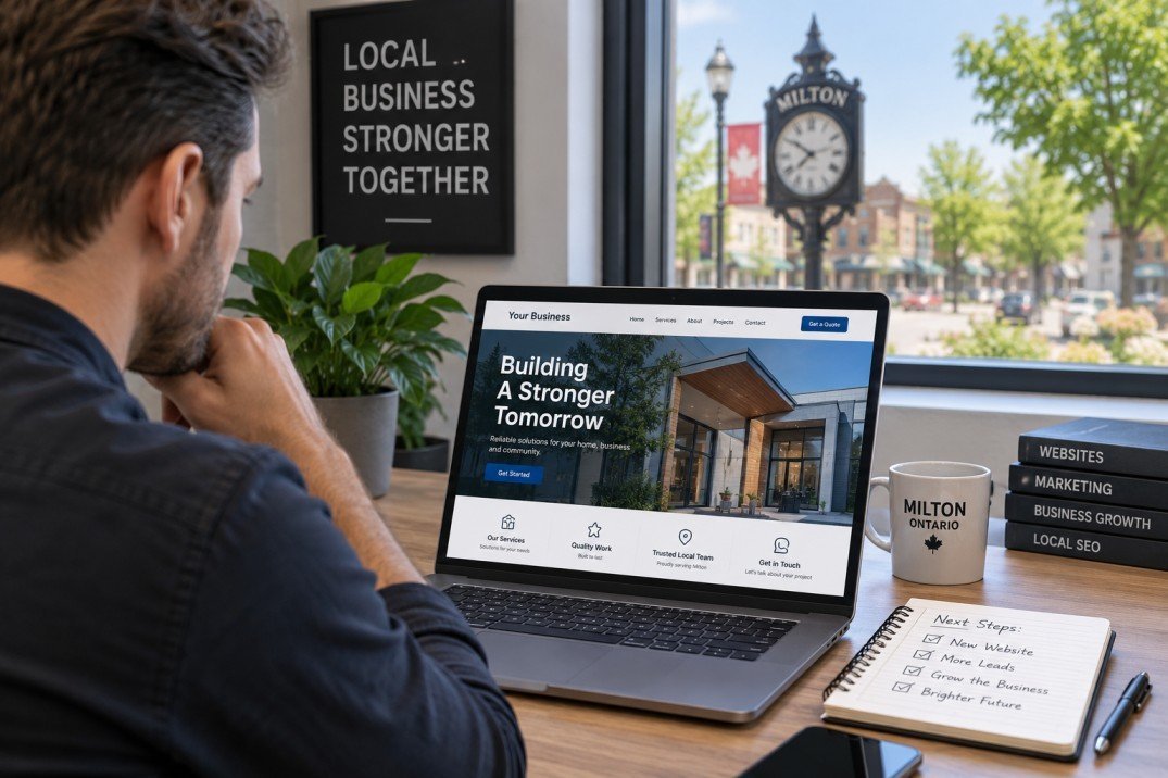Website development for Milton businesses
